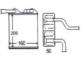 Heater Core Suit Toyota Landcruiser HZJ / HDJ / FZJ 80 Series 1990 - 1996