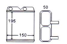 Heater Core Ford Mustang