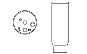 Receiver Drier Nissan Patrol GU / Pulsar N15 / Maxima A33 / Navara D22 / Pathfinder R50