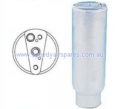Receiver Drier suits Factory R134a Nippon Denso Systems in Toyota - Holden - Mitsubishi - Daihatsu - Honda - Suzuki - Proton - Volkswagon