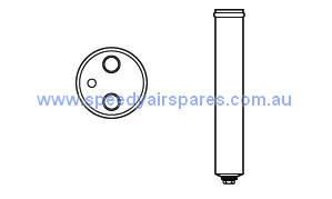 Receiver Drier Nissan X-trail 9/01- / 350Z Z33 2/03 - / Pulsar N16E Hatchback 9/01 - / N16 Pulsar Sedan 6/03 -