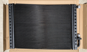 Universal 21” x 14” x 3/4” (Core size) Parallel Flow O-ring Condenser ***Slightly mis-shaped condenser due to Air freight handling / fully functional / BARGAIN***