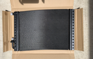 Universal 21” x 14” x 3/4” (Core size) Parallel Flow O-ring Condenser ***Slightly mis-shaped condenser due to Air freight handling / fully functional / BARGAIN***