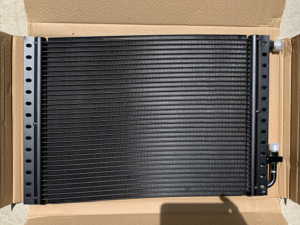 Universal 21” x 14” x 3/4” (Core size) Parallel Flow O-ring Condenser ***Slightly mis-shaped condenser due to Air freight handling / fully functional / BARGAIN***