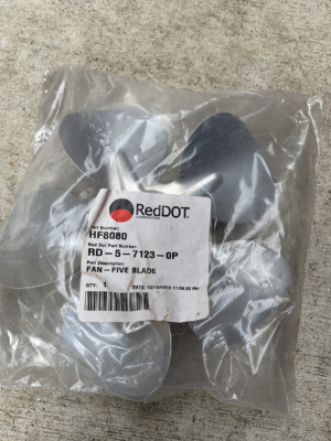 RED DOT Alloy fan blade HF8080 / RD-5-7123-0P